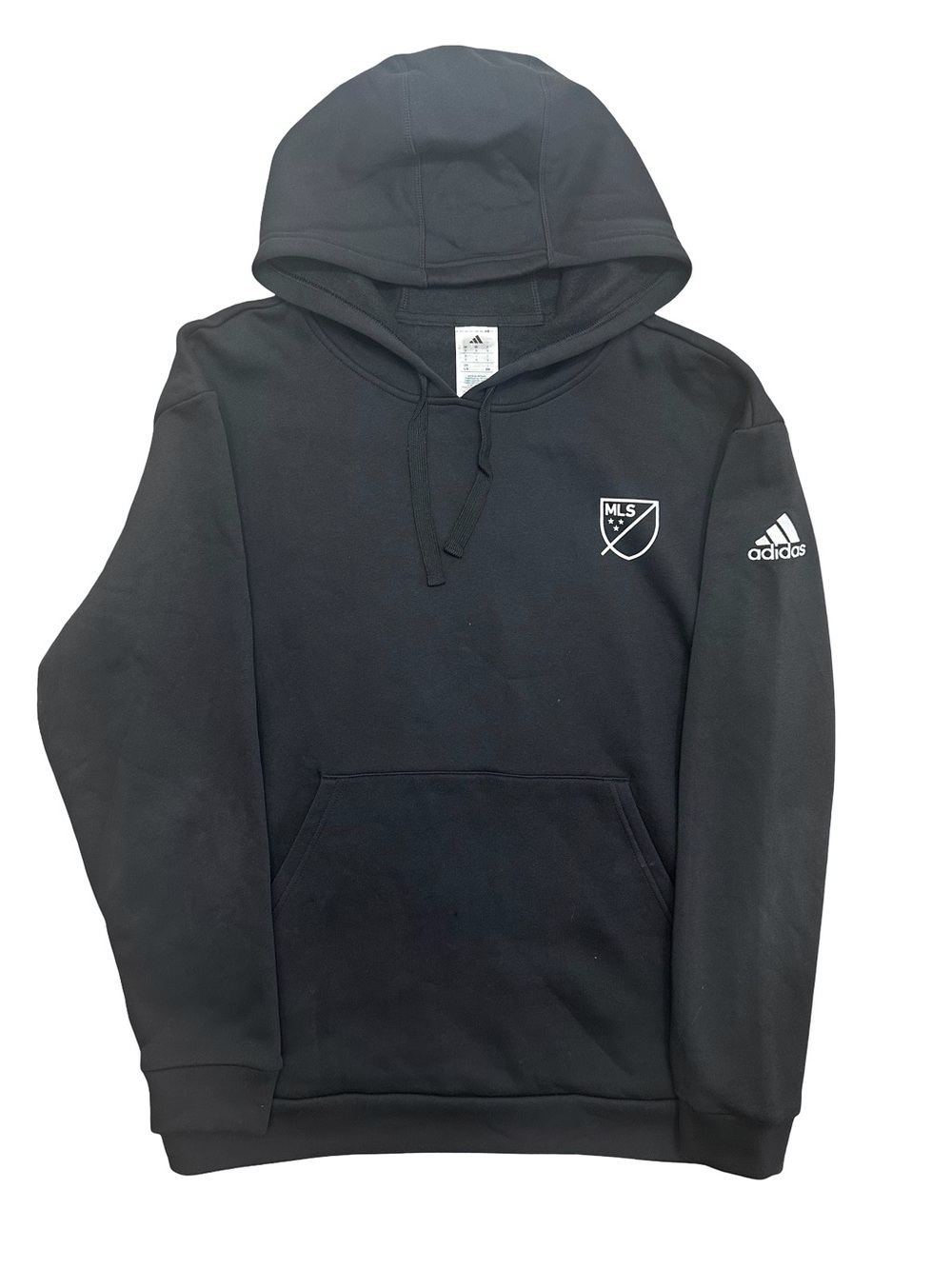 Adidas MLS Black Pullover Hoodie L